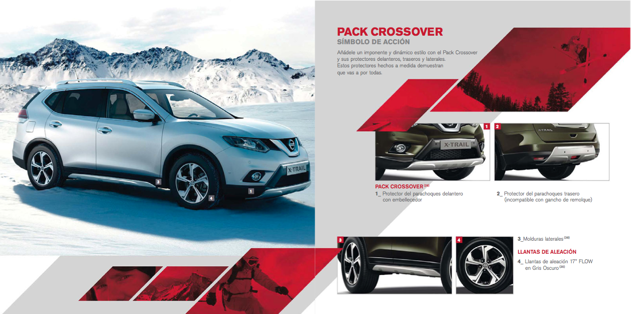 Accesorios Originales Nissan XTrail CRO