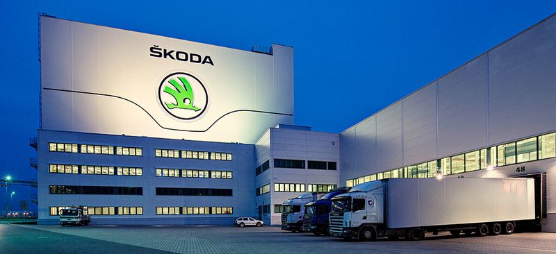 Fabrica Skoda Mlada Boleslav