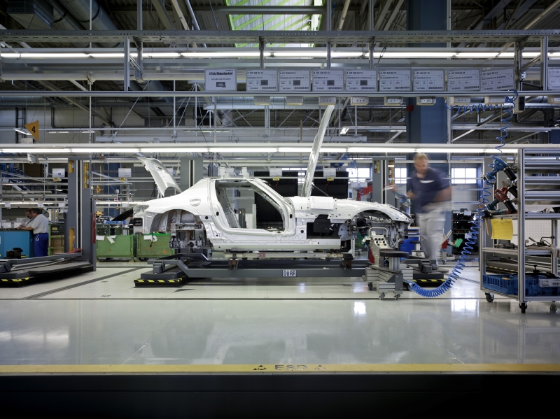 Daimler AG , Mercedes-Benz SLS AMG, Produktion