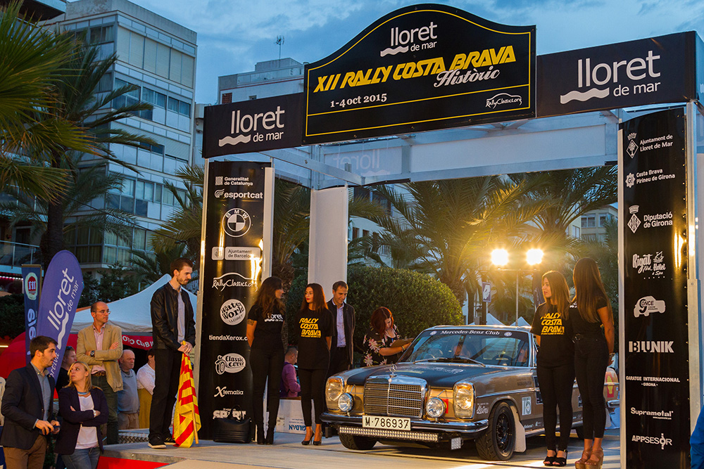 Mercedes 250 CE Quadis Rally Costa Brava Historic 2015 1