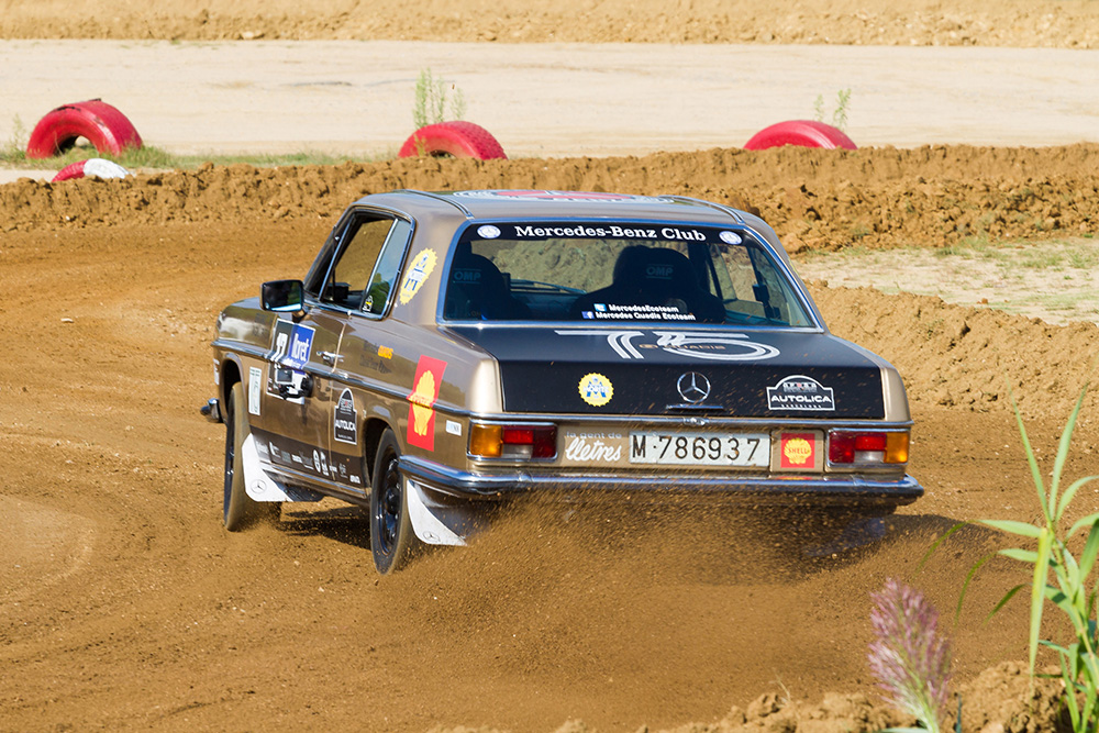 Mercedes 250 CE Quadis Rally Costa Brava Historic 2015 2