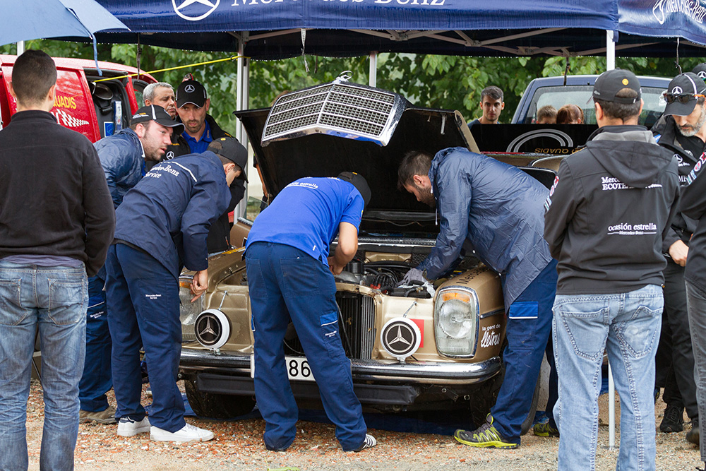 Mercedes 250 CE Quadis Rally Costa Brava Historic 2015 8