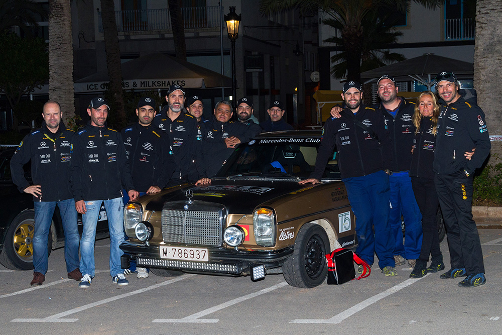 Mercedes 250 CE Quadis Rally Costa Brava Historic 2015 9