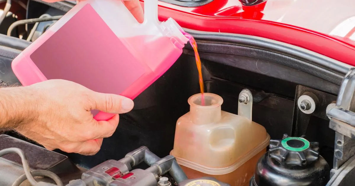 Líquido refrigerante o anticongelante del coche